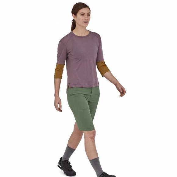 Patagonia Merino 3/4 Length Sleeve Bike Jersey - Picture 6 of 8